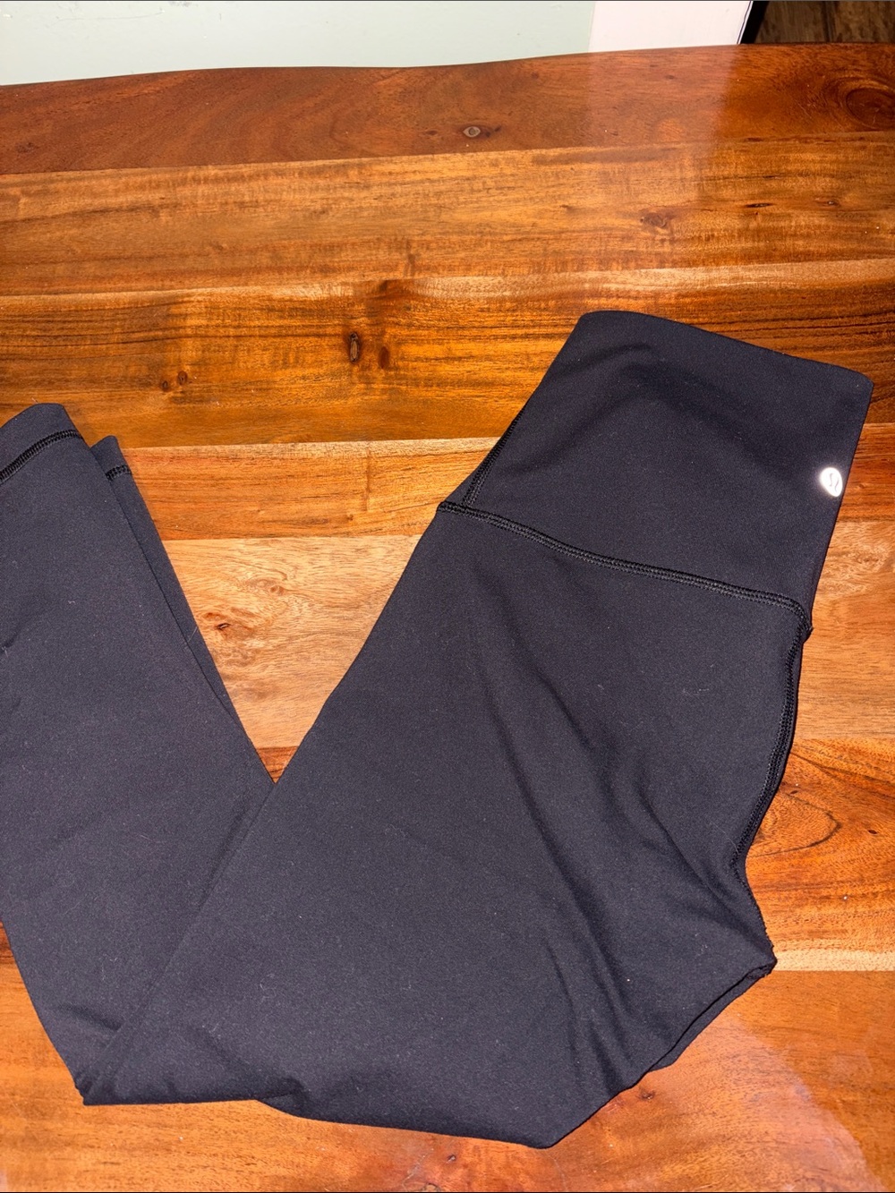 lululemon athletica Women’s Black High-Rise Cropped Athletic Leggings